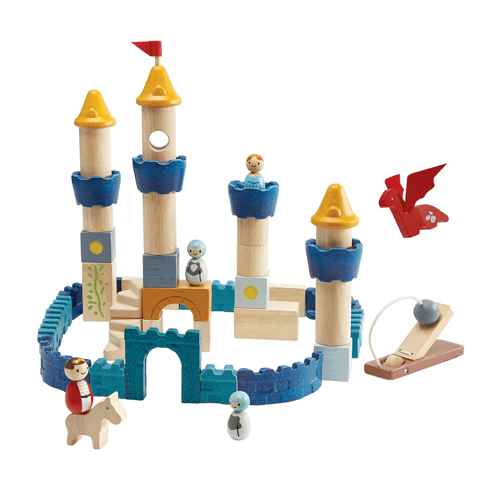 Plan Toys -Castle Blocks-Orchard Collection