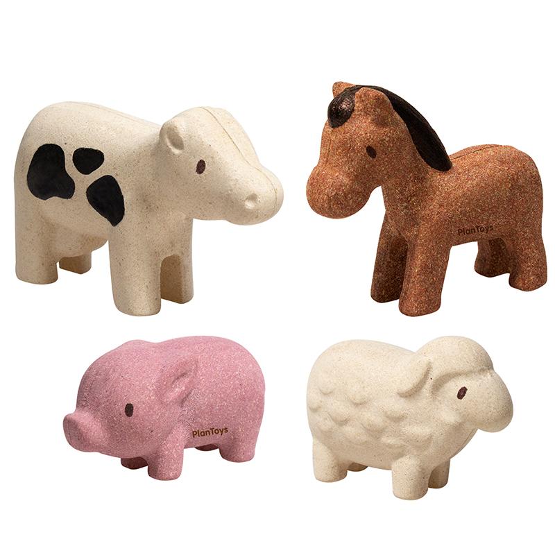 Plan Toys - Farm Animals Set