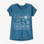 Patagonia - Girls' Organic Cotton Graphic T-Shirt - Fitz Roy Starshine: Wavy Blue