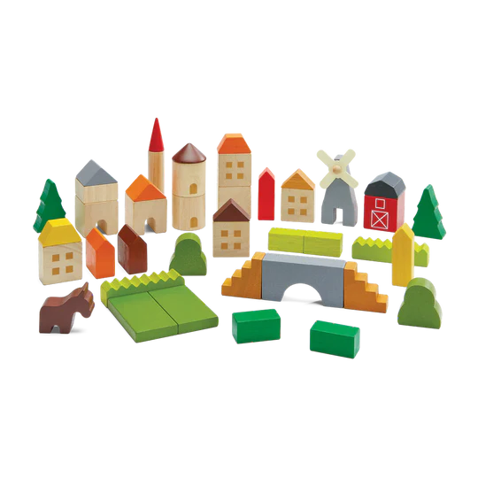 Plan Toys -Countryside Blocks