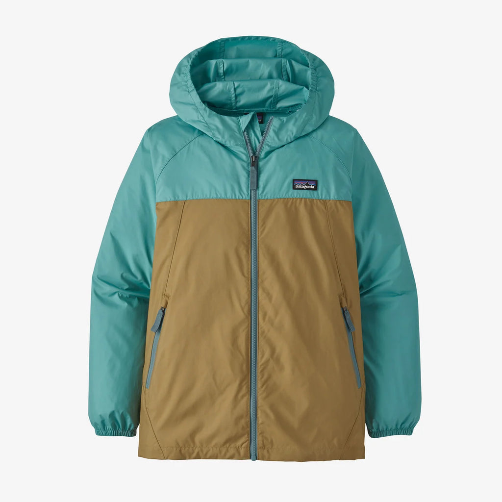 Patagonia Boys Light and Variable Hoody Moray Khaki