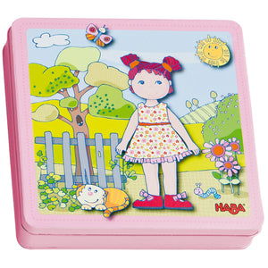 Haba - Dress-Up Doll Lilli Magnetic Game