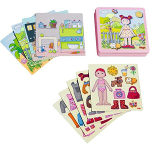 Haba - Dress-Up Doll Lilli Magnetic Game