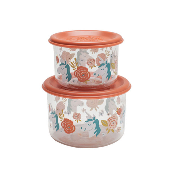 Ore - Good Lunch Snack Containers Small Set-of-Two - Unicorn