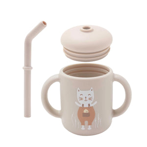 Ore - Fresh and Messy Sippy Cup - Prairie Kitty