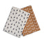 Lulujo - Black Birds and Mudcloth Cotton Muslin Swaddles