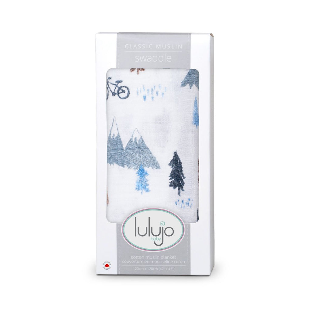 Lulujo - Mountain Top Cotton Swaddle