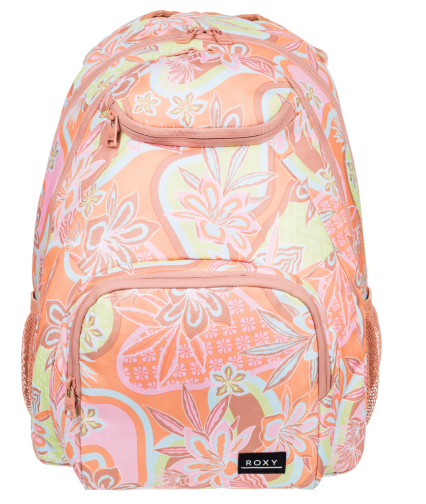 Roxy Shadow Swell Printed Backpack Mock Orange Atterdag Kids