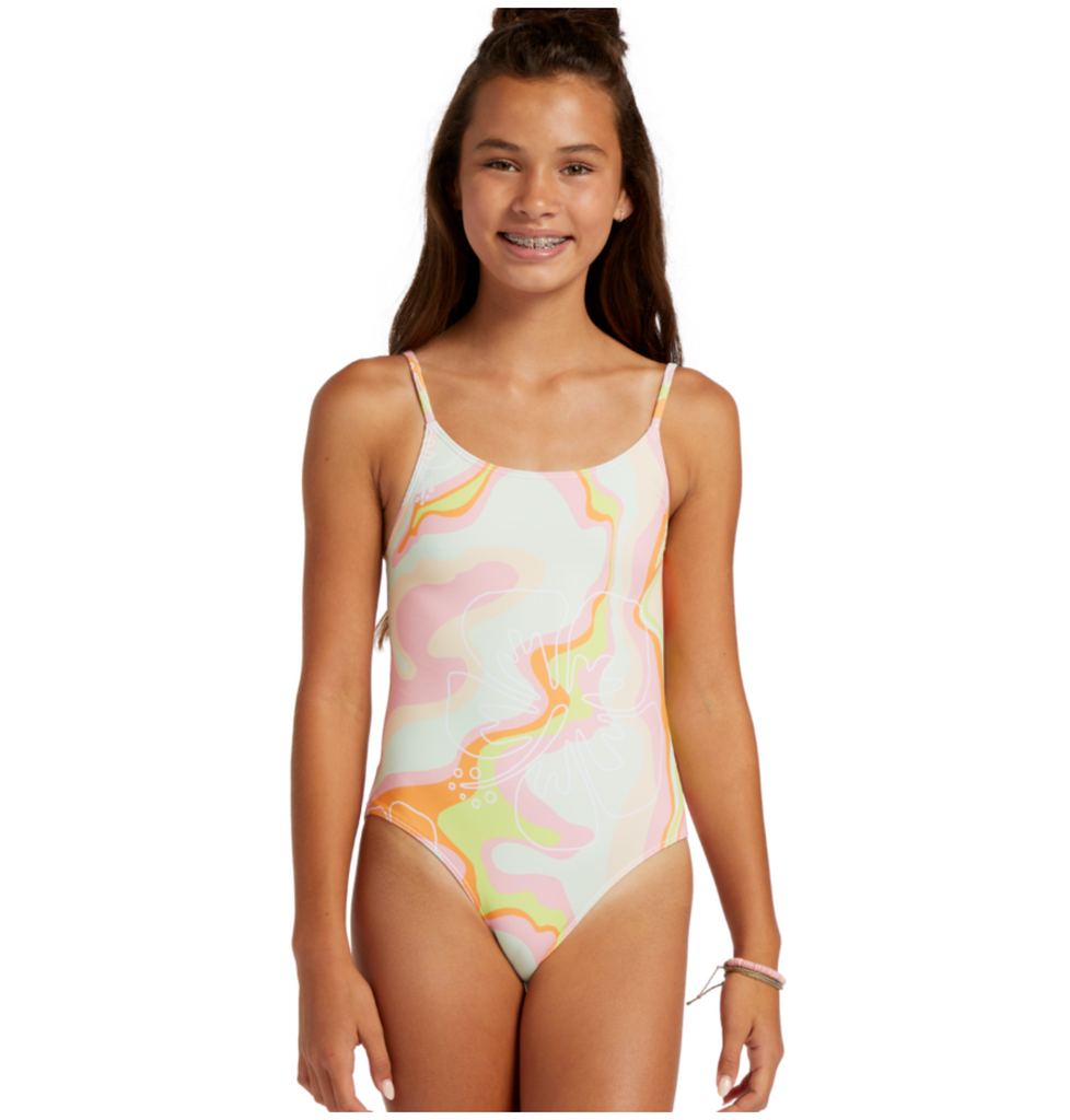 Roxy - Girl's Hibiscus One Piece For Girls