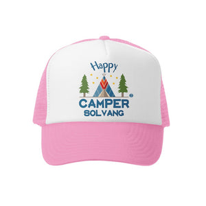 Grom Squad - Happy Camper Solvang - Pink White