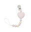 Chewbeads - Wheres the Pacifier Clip - Blush