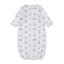 Kissy Kissy - Hole in One Print Convertible Gown - Blue