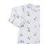 Kissy Kissy - Hole in One Print Convertible Gown - Blue