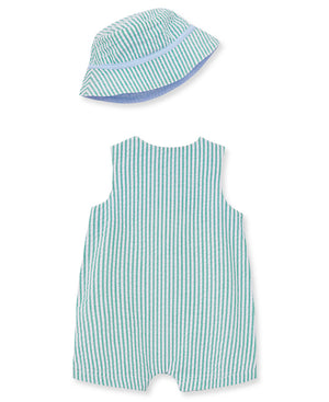 Little Me - Golf Sunsuit & Hat