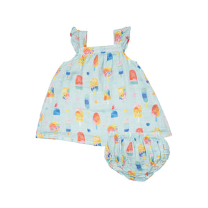 Angel Dear - Popsicle Sundress and Diaper Cover
